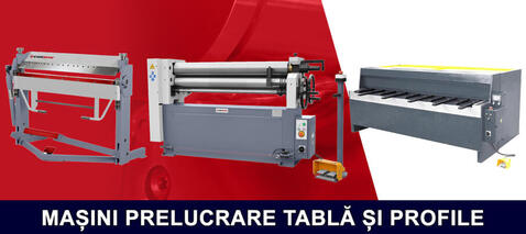 Masini prelucrare tabla si profile metalice